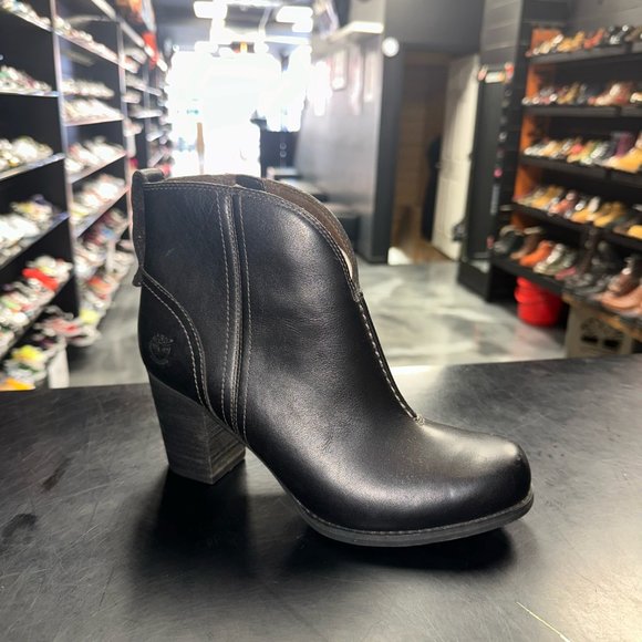 *SALE* Timberland EK Trenton Ankle Bootie Black Leather - Picture 4 of 4